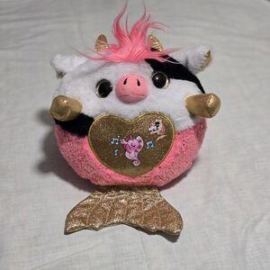 ZURU Rainbocorn Mermaidcorn Cow Collectable Plush 13"